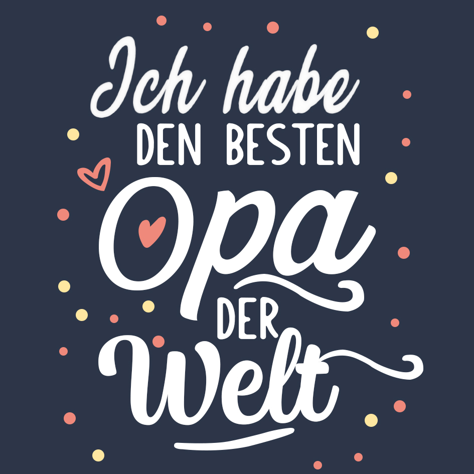 Eine liebevolle und berührende Karte für Opa/Großvater