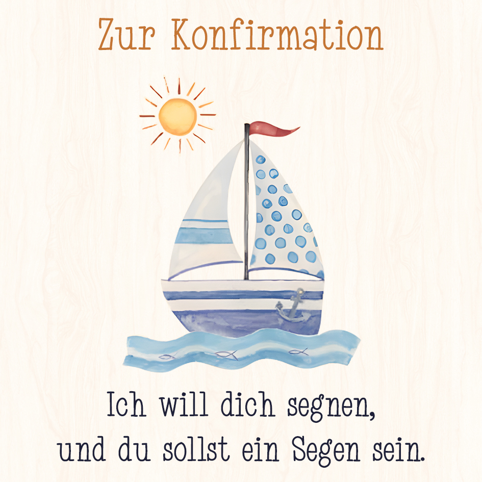 Eine liebevolle und berührende Karte zur-Taufe-Konfirmation-Kommunion