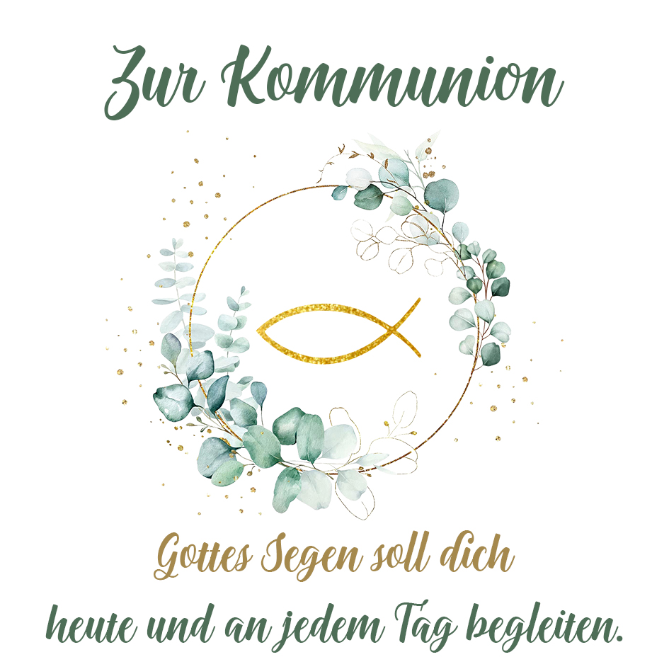 Eine liebevolle und berührende Karte zur-Taufe-Konfirmation-Kommunion