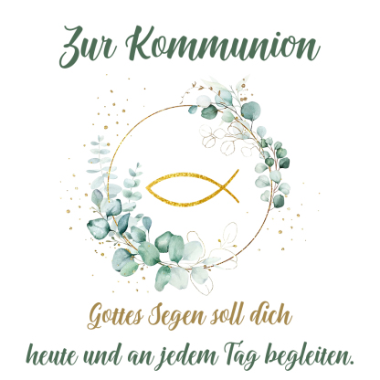 Eine liebevolle und berührende Karte zur-Taufe-Konfirmation-Kommunion
