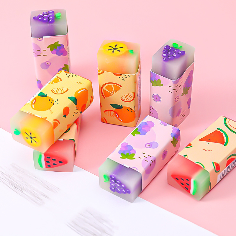 Radiergummi Set Geburtstag Schulanfang Geschenk für Kinder Studenten