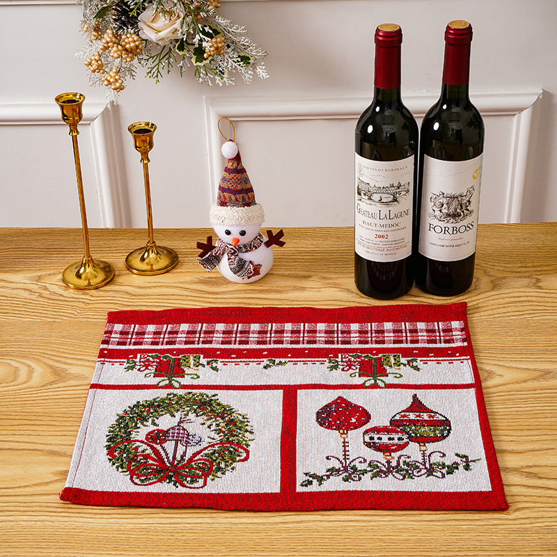 Weihnachtliches Tischset – Festliche Eleganz für Tisch