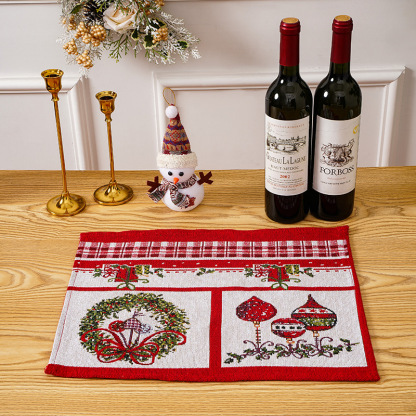Weihnachtliches Tischset – Festliche Eleganz für Tisch
