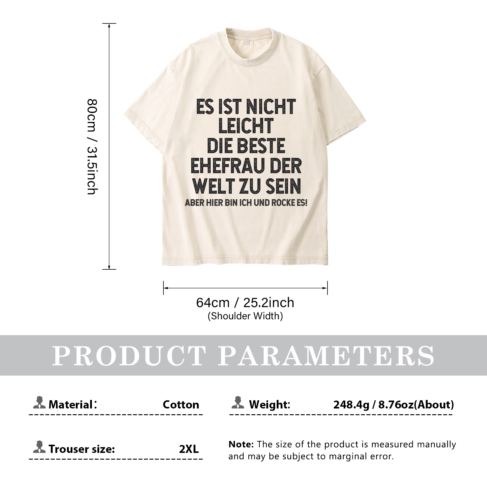 Personalisierte Partner-T-Shirts – Ehefrau- und Ehemann Designs in zwei Varianten