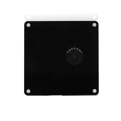 Personalisiertes 5 Namen & Text & Lied Rosa Acryl Kühlschrankmagnet mit Musikfunktion