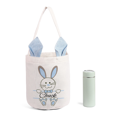 Personalisierbarer Name Ostern Baumwolle Hase Tasche