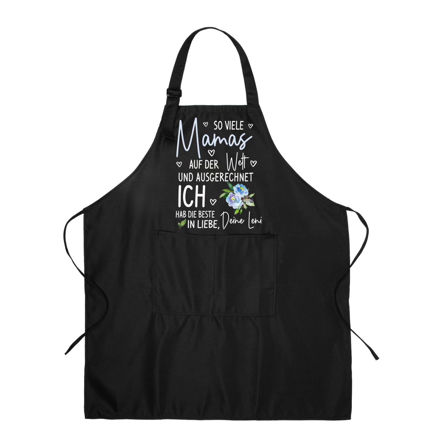 Personalisierte Text Kochschürze/Backschürze perfektes Geschenk für Mama zum Muttertag