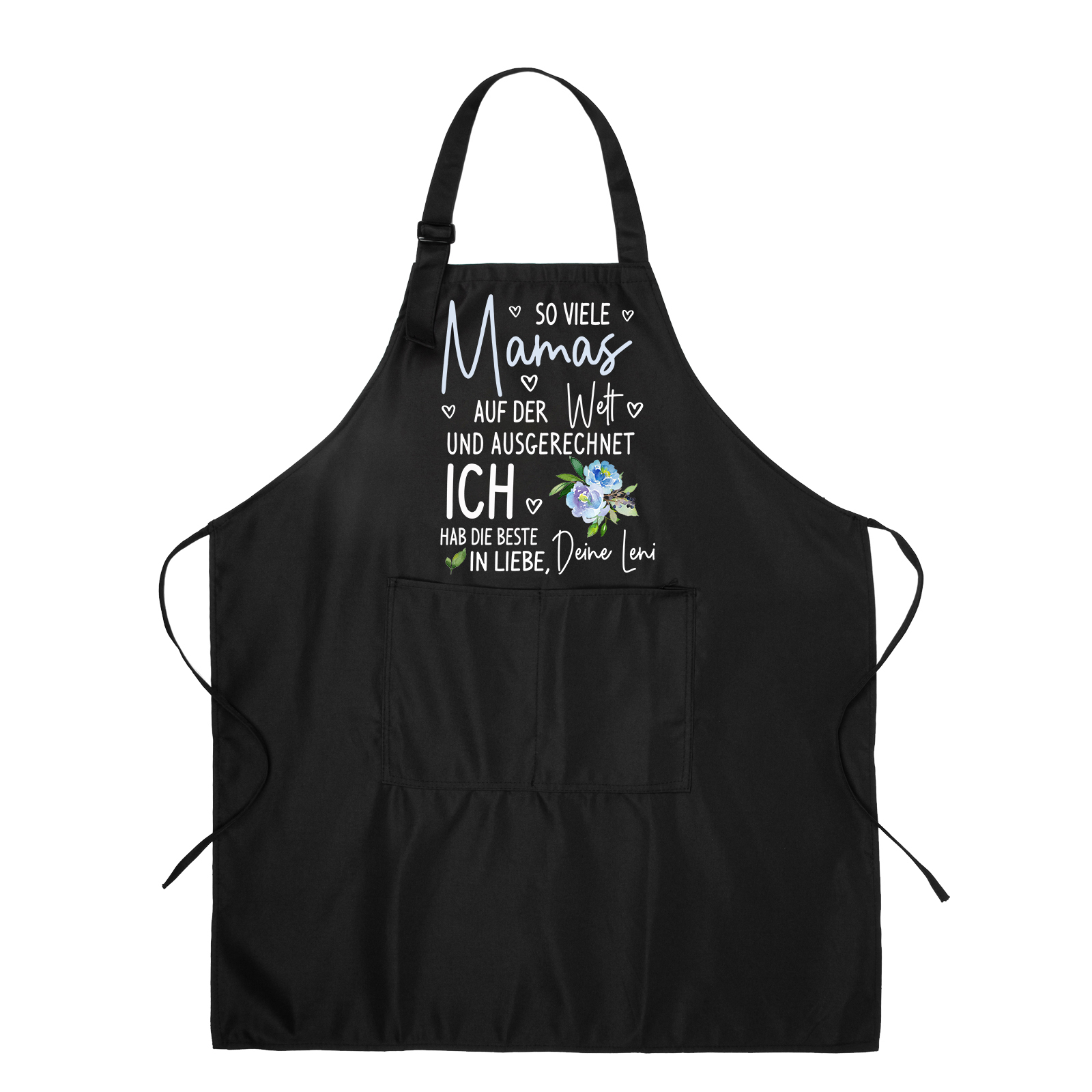 Personalisierte Text Kochschürze/Backschürze perfektes Geschenk für Mama zum Muttertag