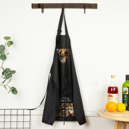 Personalisierte 12 Fotos Kochschürze/Backschürze perfektes Geschenk für Mama zum Muttertag