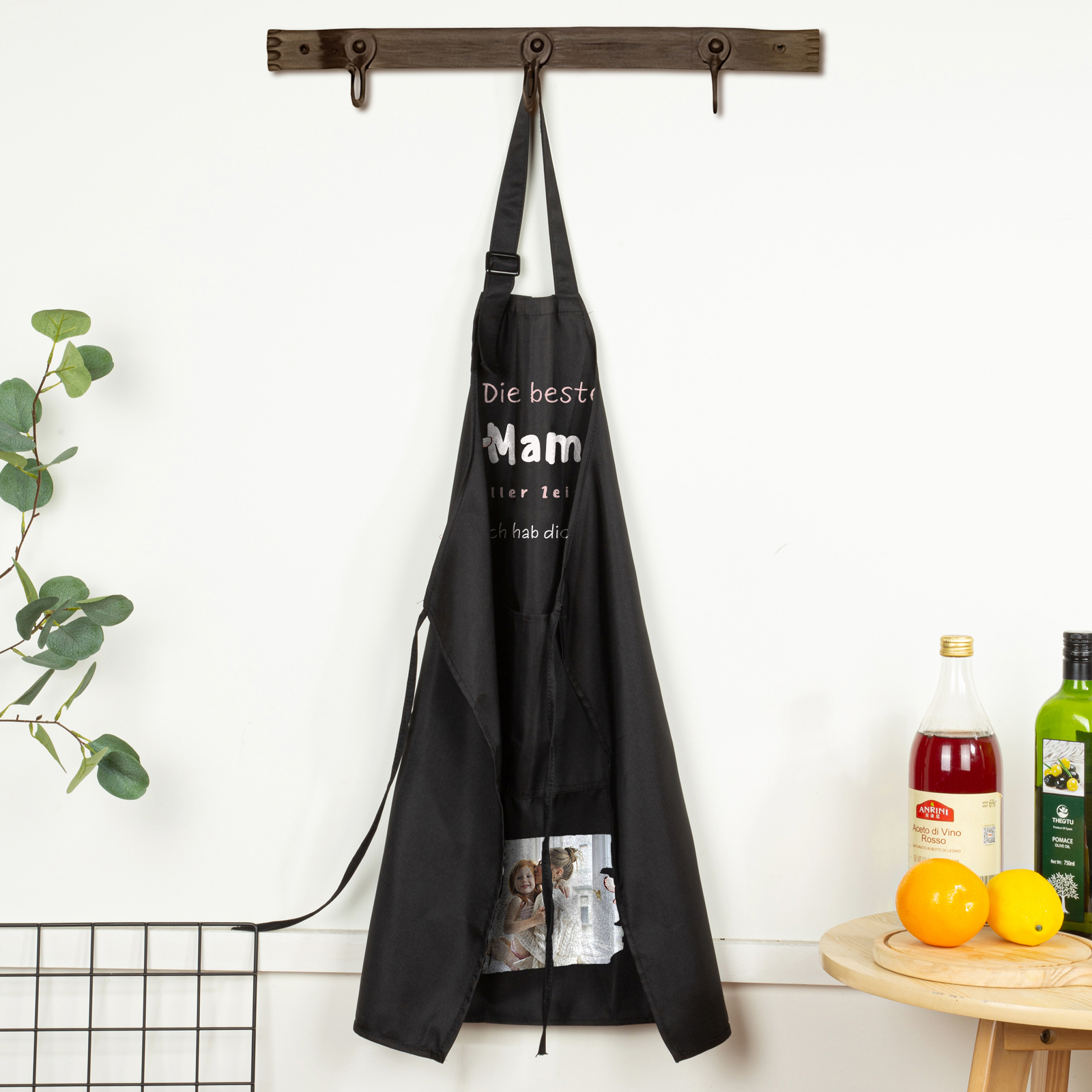 Personalisierte Text & Foto Kochschürze/Backschürze perfektes Geschenk für Mama zum Muttertag