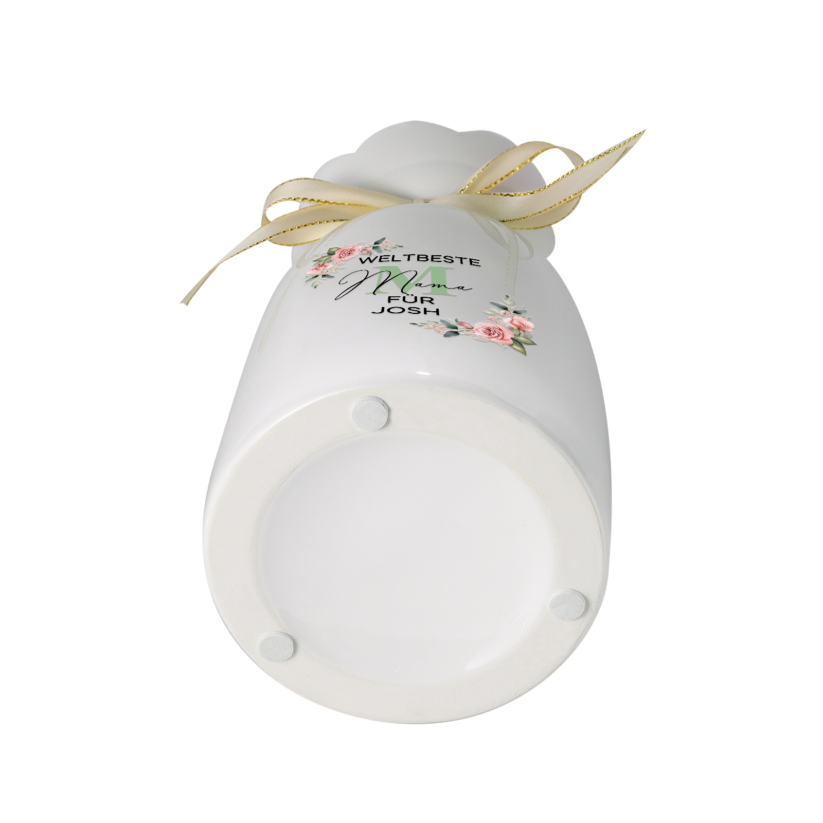 Personalisierte 1-6 Namen Blumen Gießvase mit Henkel Mama Vase-Weltbeste Mama für...-Pefektes Geschenk für MAMA