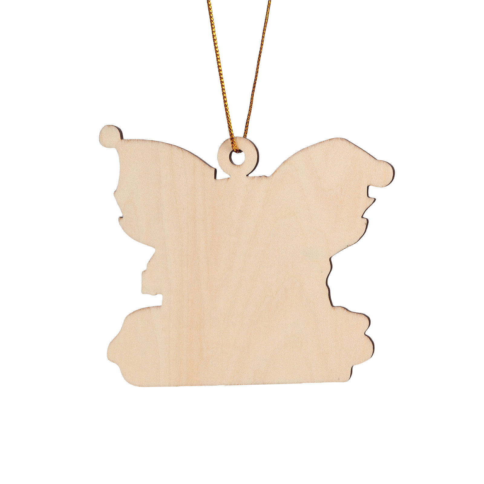Holz Weihnachtsornament-Personalisierte 2-6 Namen & Text Elfen & Weihnachtsbaum Weihnachtsanhänger