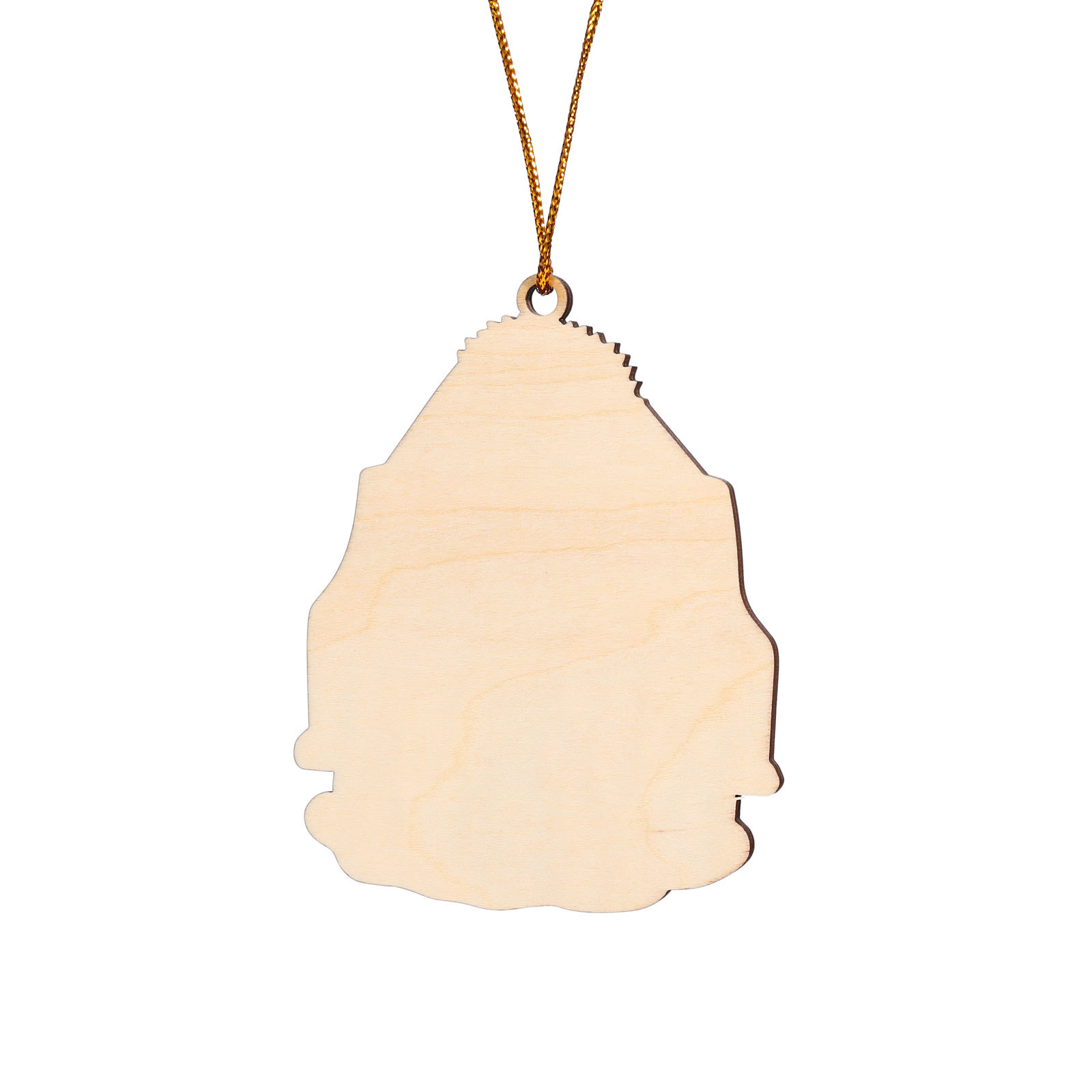 Holz Weihnachtsornament-Personalisiertes 2-5 Namen & Text & Jahr Familie im Auto Weihnachts-Ahhänger 