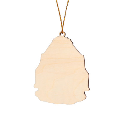 Holz Weihnachtsornament-Personalisiertes 2-5 Namen & Text & Jahr Familie im Auto Weihnachts-Ahhänger 