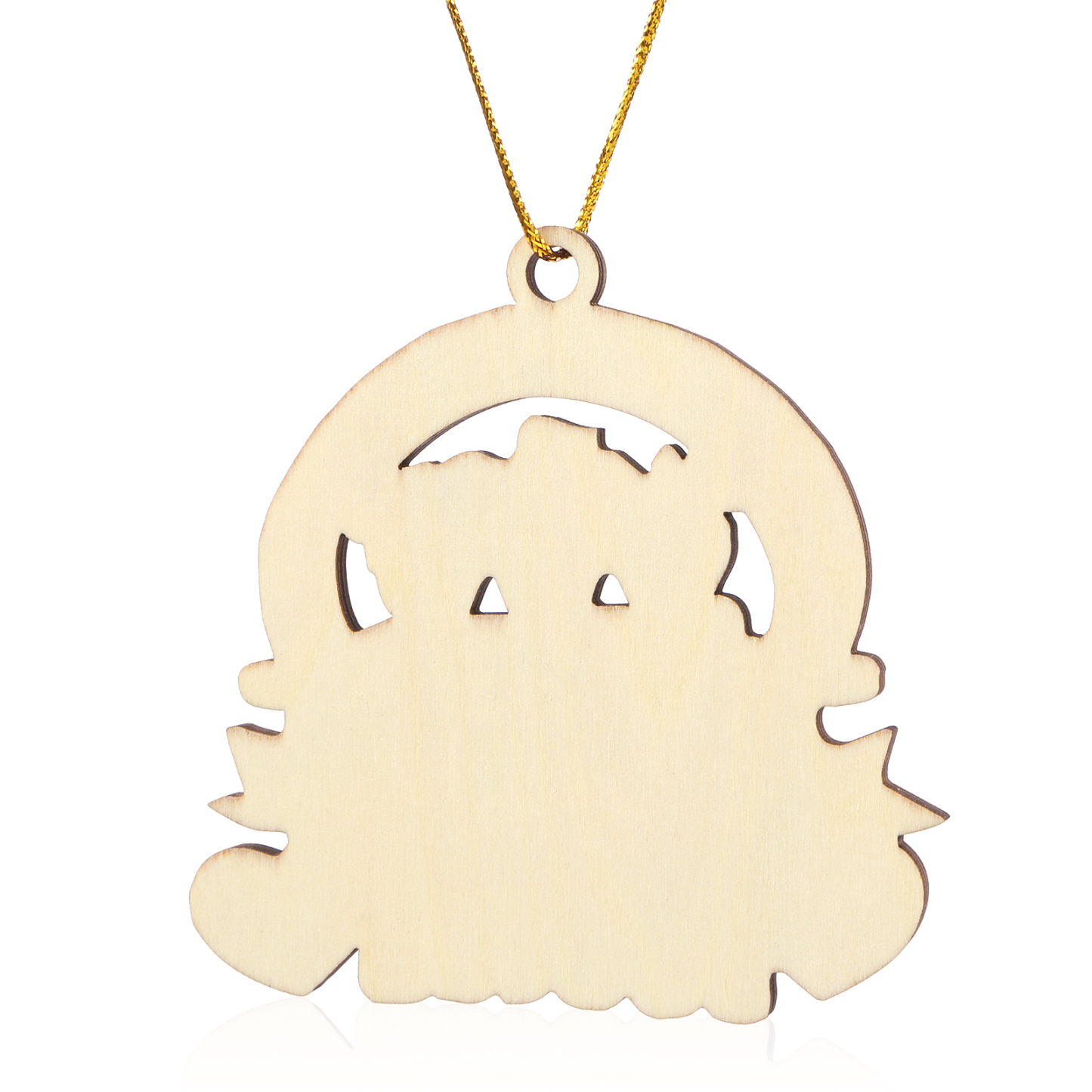 Holz Weihnachtsornament – Personalisierter Text & 3 Namen Beste Freundinnen Weihnachtsanhänger