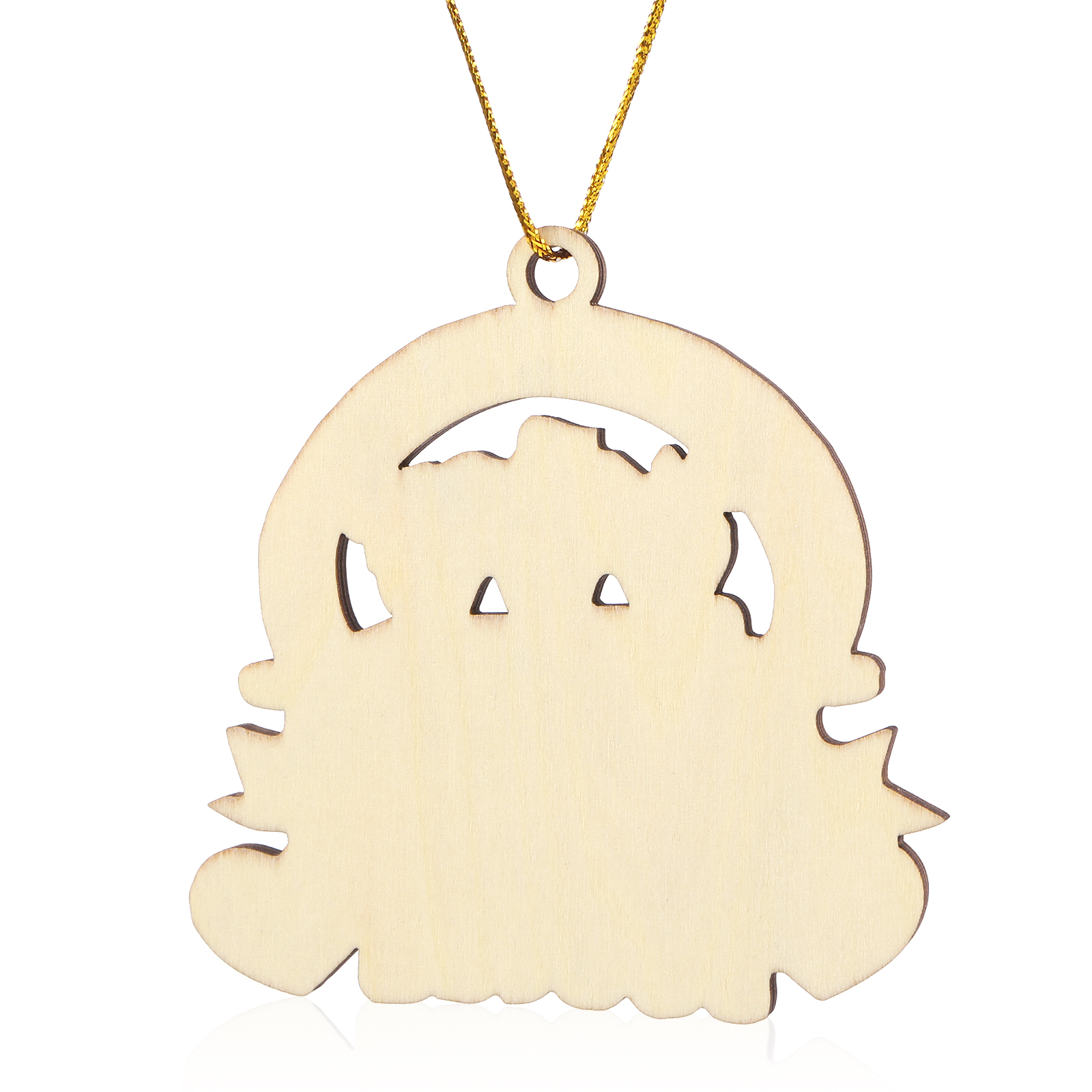 Holz Weihnachtsornament – Personalisierter Text & 3 Namen Beste Freundinnen Weihnachtsanhänger