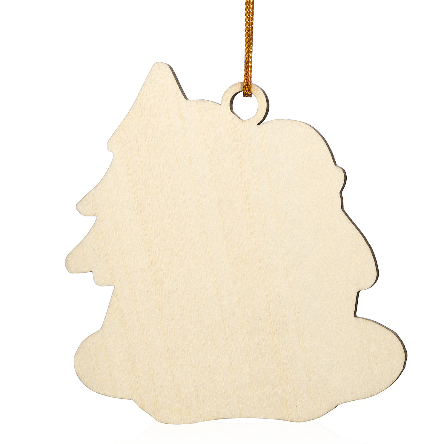 Holz Personalisierter 3-5 Namen & Text Weihnachtsornament – Schneemann-Familie Holzanhänger