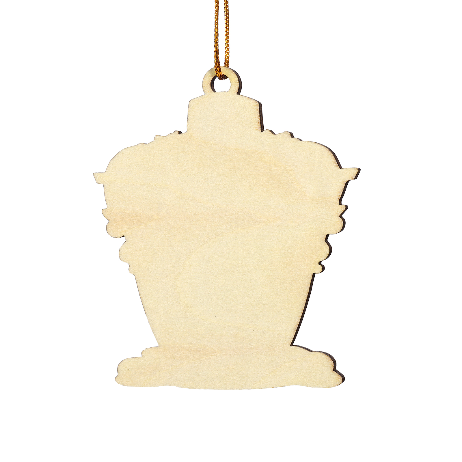 Personalisierter 3-5 Namen & Text Weihnachtsornament – Holzanhänger mit Schiffsmotiv