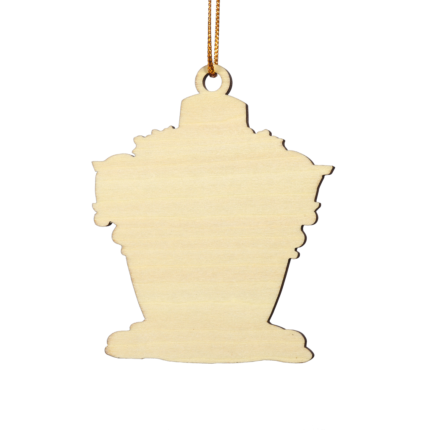 Personalisierter 3-5 Namen & Text Weihnachtsornament – Holzanhänger mit Schiffsmotiv