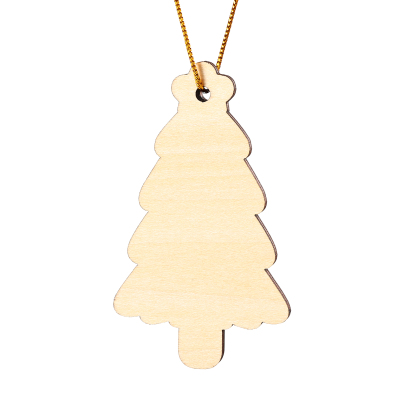 Holz Weihnachtsornament-Personalisierte 1-6 Namen & Jahr Rot & Braun Weihnachtsbaum Holzanhänger