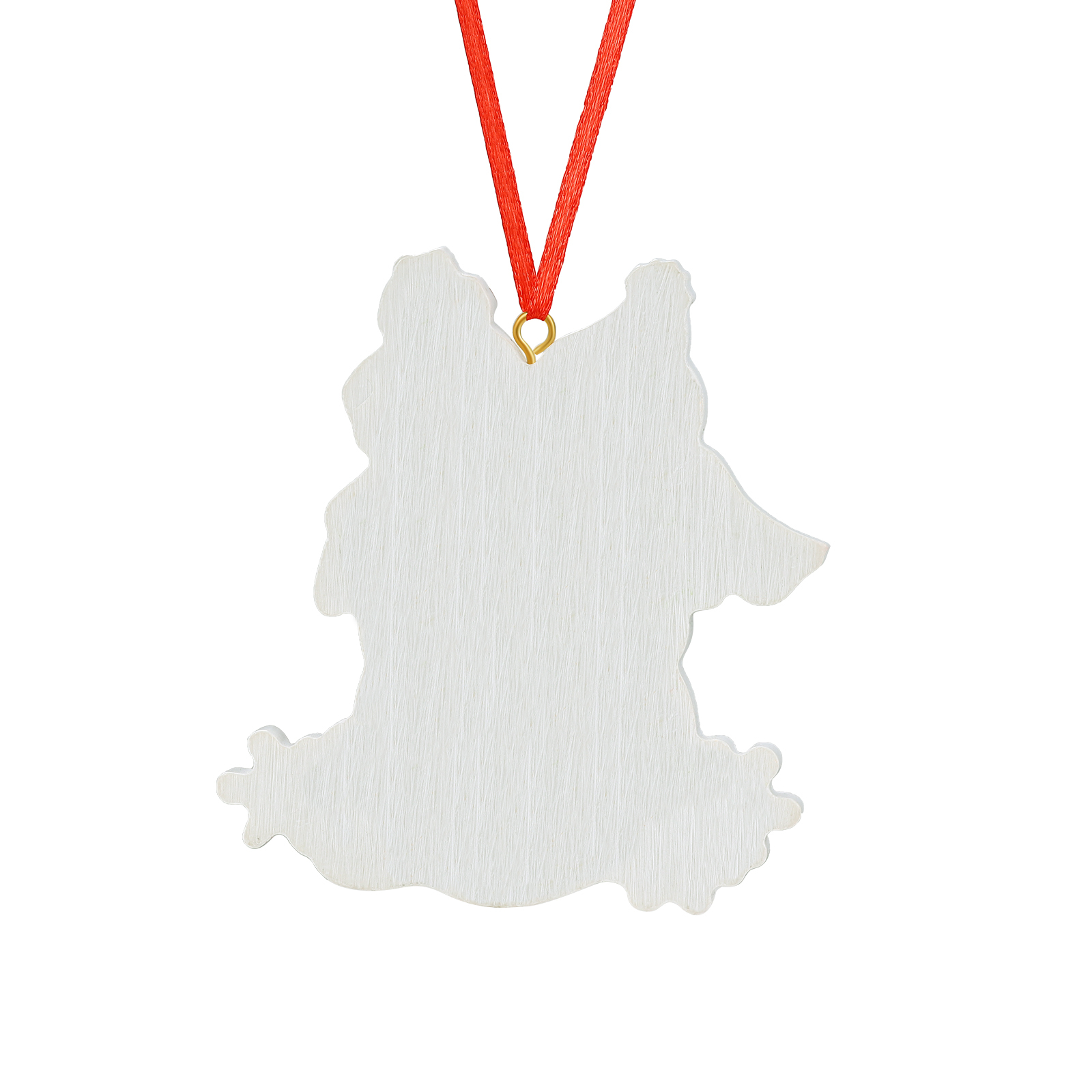 Personalisierter 2-5 Namen & Text Weihnachtsornament – Schneemann-Familie Harz Anhänger