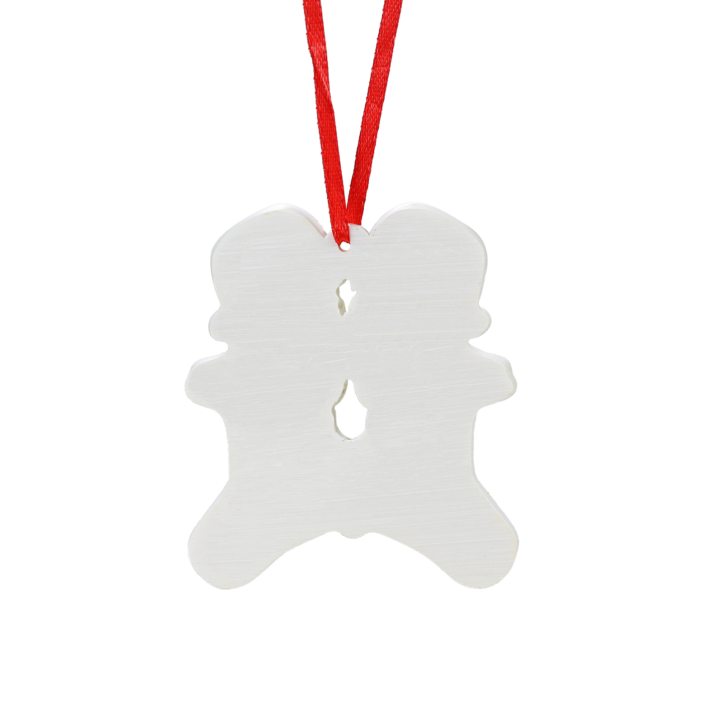 Personalisierter 2-6 Namen & Jahr Weihnachtsornament – Bären Harz Anhänger