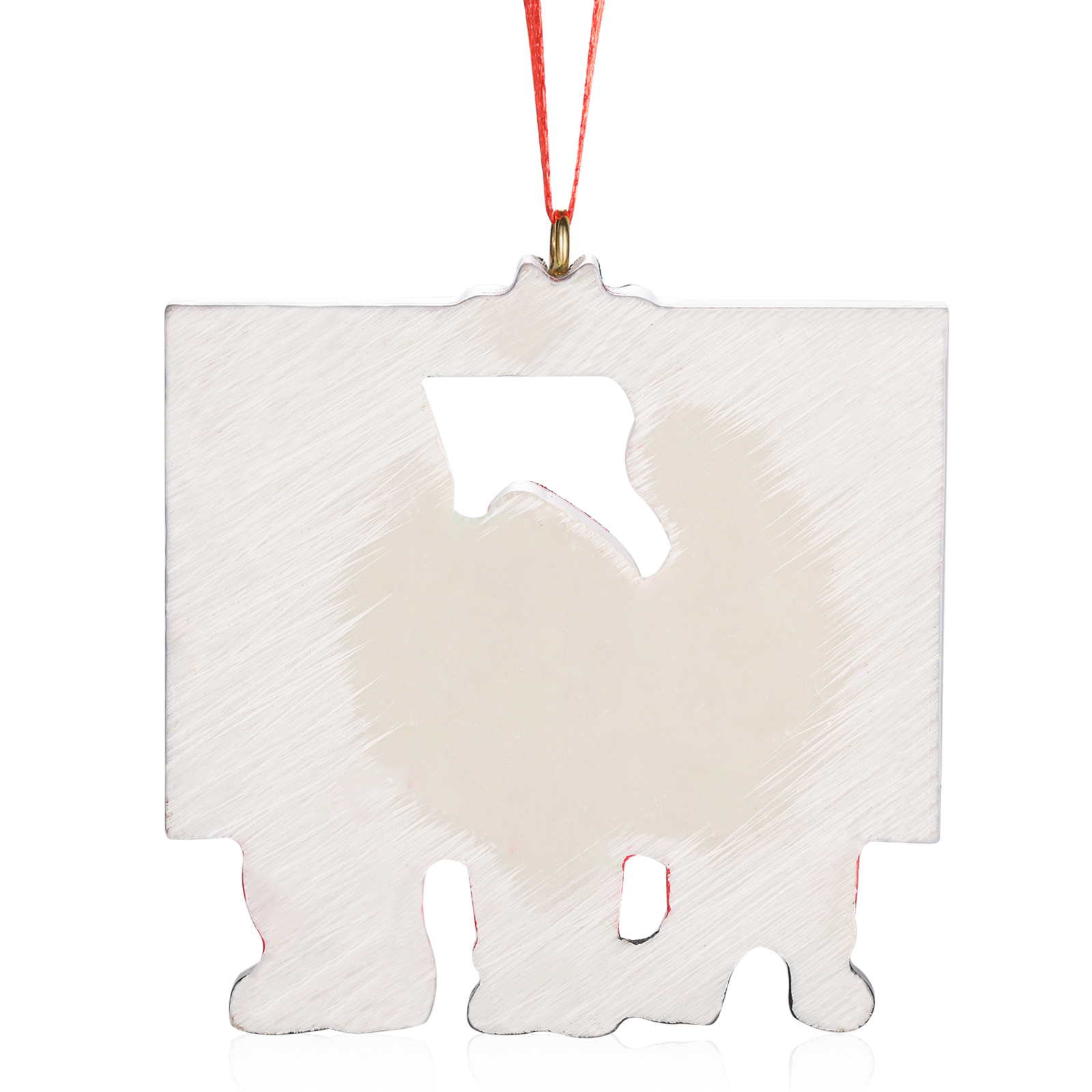 Harz Weihnachtsornament-Personalisierte 3-5 Namen & Text Weihnachtsmann-Anhänger - Festliche Weihnachtsdekoration