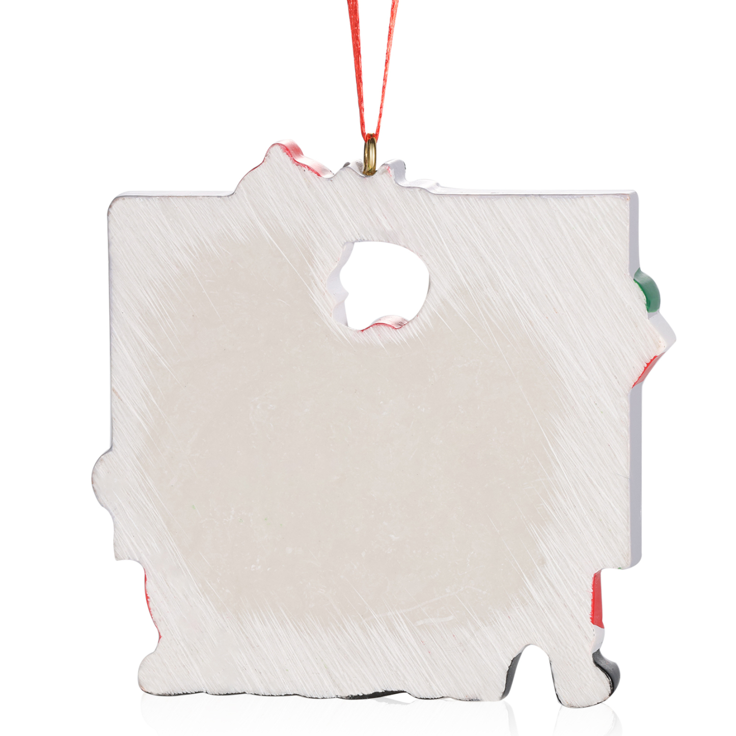 Harz Weihnachtsornament-Personalisierte 3-5 Namen & Text Weihnachtsmann-Anhänger - Festliche Weihnachtsdekoration