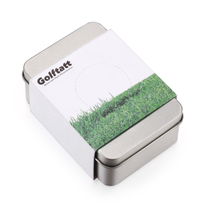 Personalisierter Golfball-Stempel aus Walnussholz Individueller Logostempel