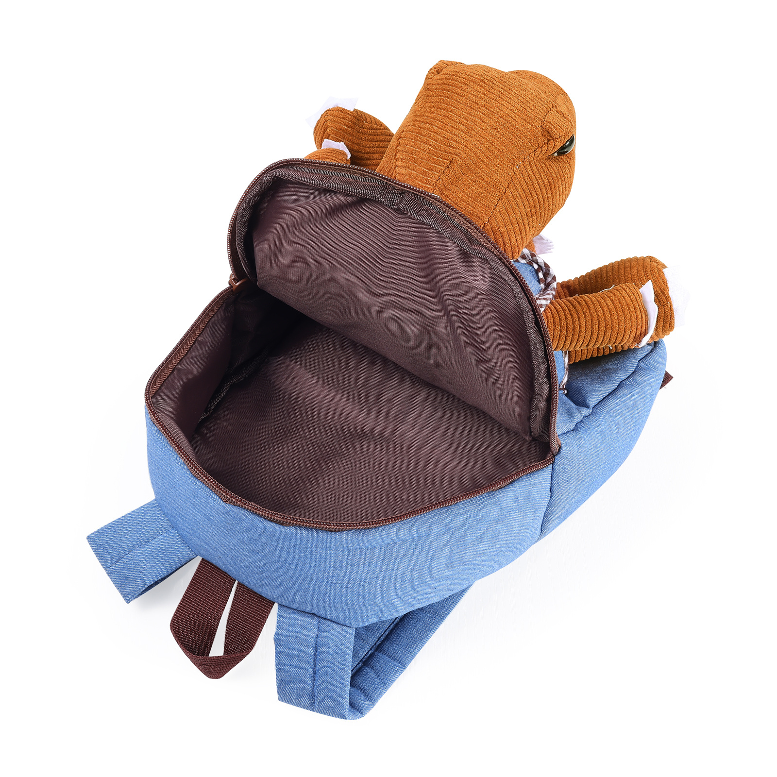 Personalisierter Dinosaurier-Rucksack für Kinder mit Namen – Geschenk zum Schulanfang