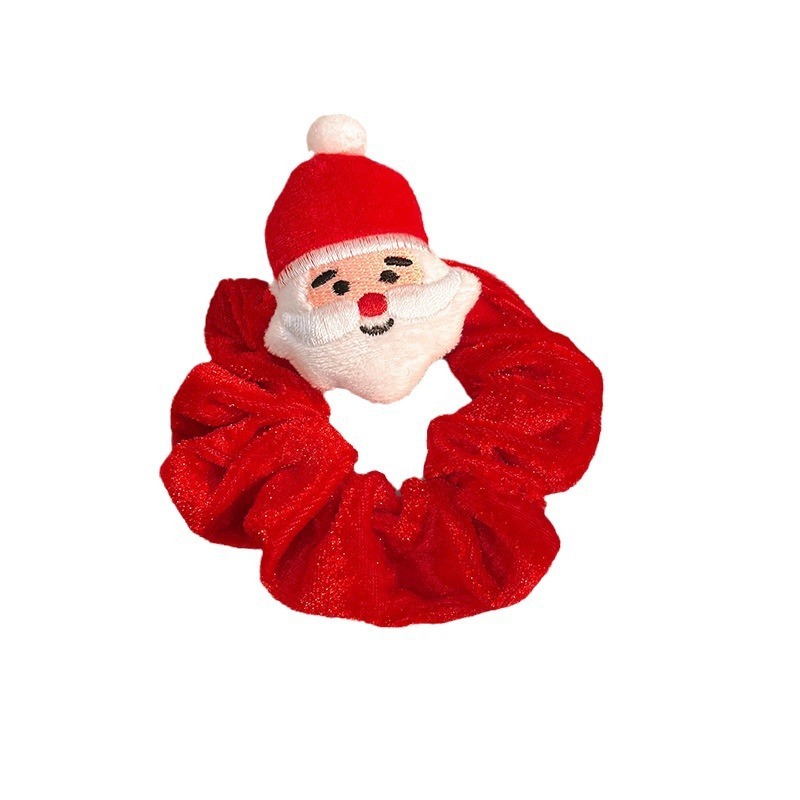Weihnachts-Haargummis Set – Festliche Haaraccessoires für die Feiertag