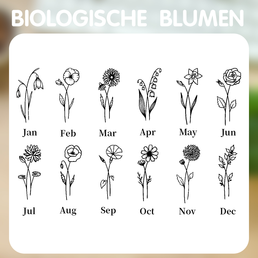 Personalisierter Foto & Name & Geburtsblume Leder Schlüsselanhänger-MANCHMAL VERGISST DU, WIE FANTASTISCH DU BIST-Schlüsselanhänger aus Leder für Mama