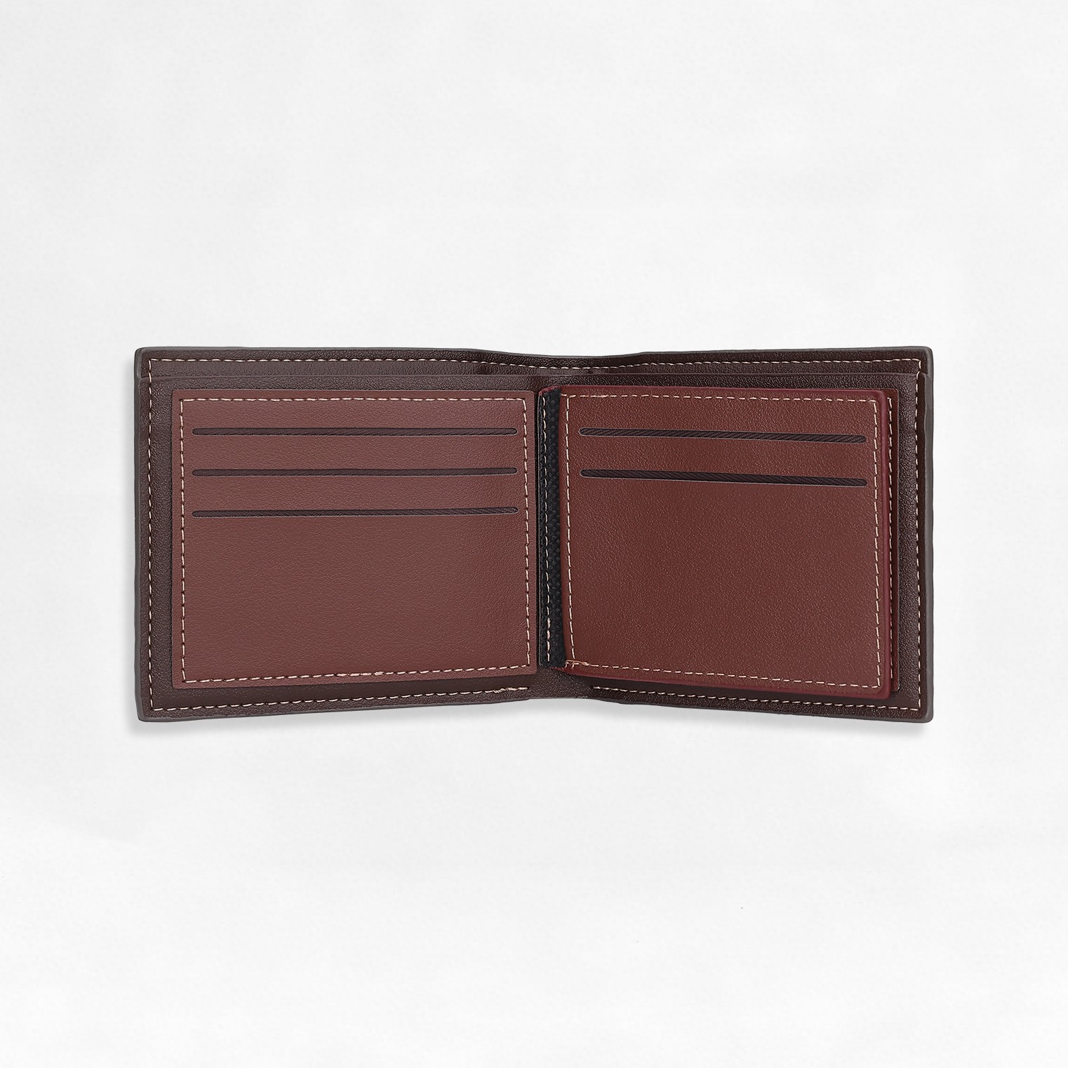 Herren Personalisierte Foto & Name & Buchstabe Grau Leder Geldbörse-Geschenk für Vater