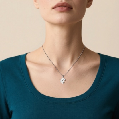 Personalisierte 2-8 Namen Stücke Herz Puzzle Halskette-Freundschaftsketten 