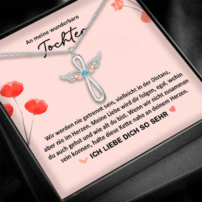 Kettenmachen 925 Sterling Silber An Unseren Sohn von Mama & Papa
Kommunion Kreuz Halskette - Geschenk mit Nachrichtenkarte 31.39