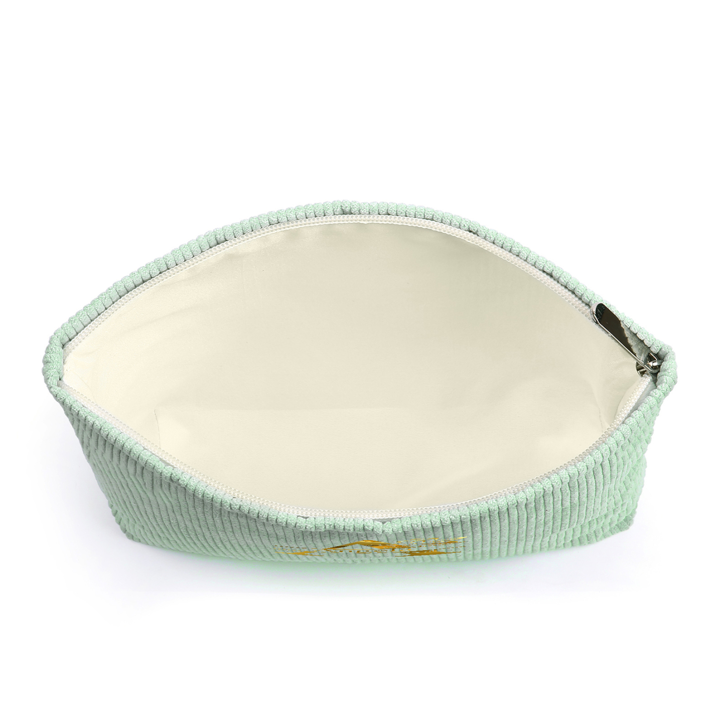 Personalisierter 1 Name & Buchstabe Kord Schminktasche in 4 Farben