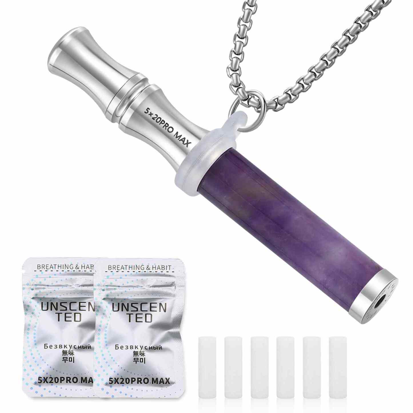 Atemtrainer-Anhänger – Stressfrei meditieren, Geschenk