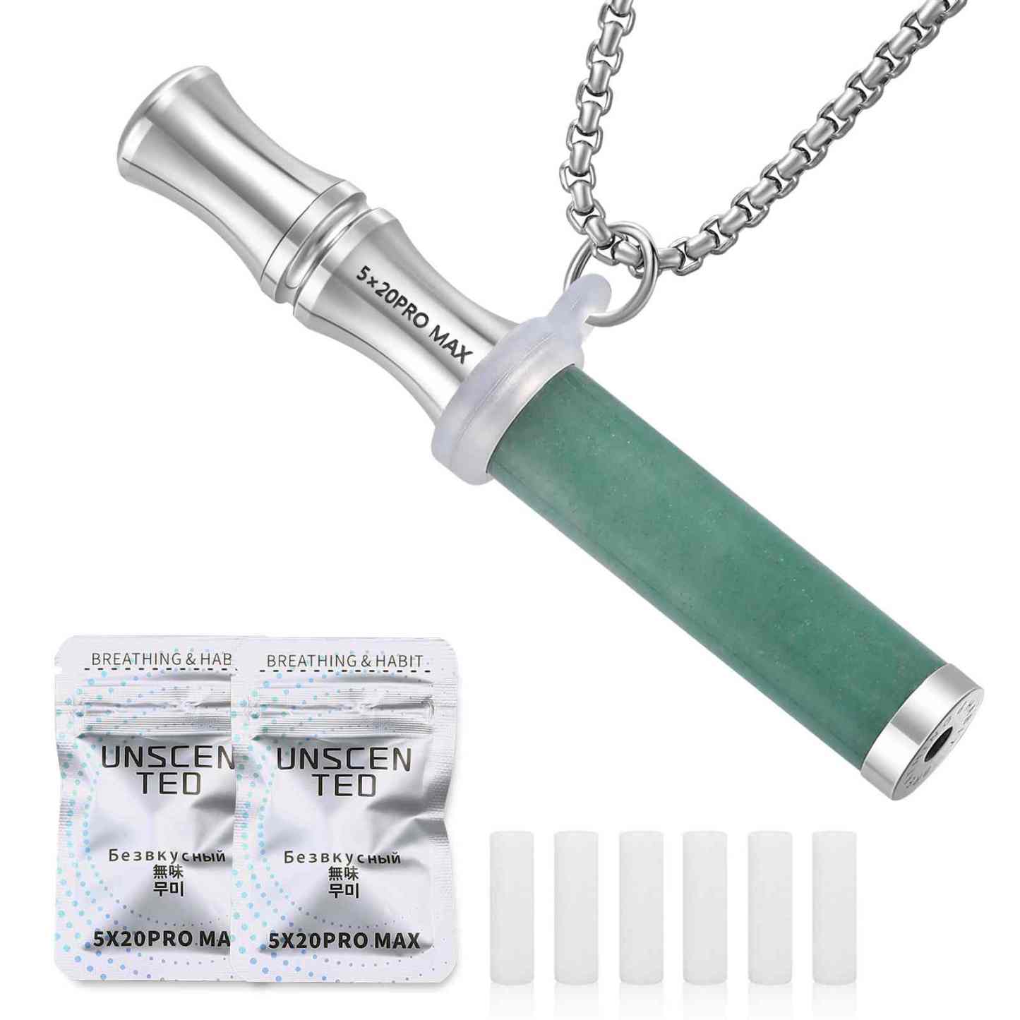 Atemtrainer-Anhänger – Stressfrei meditieren, Geschenk