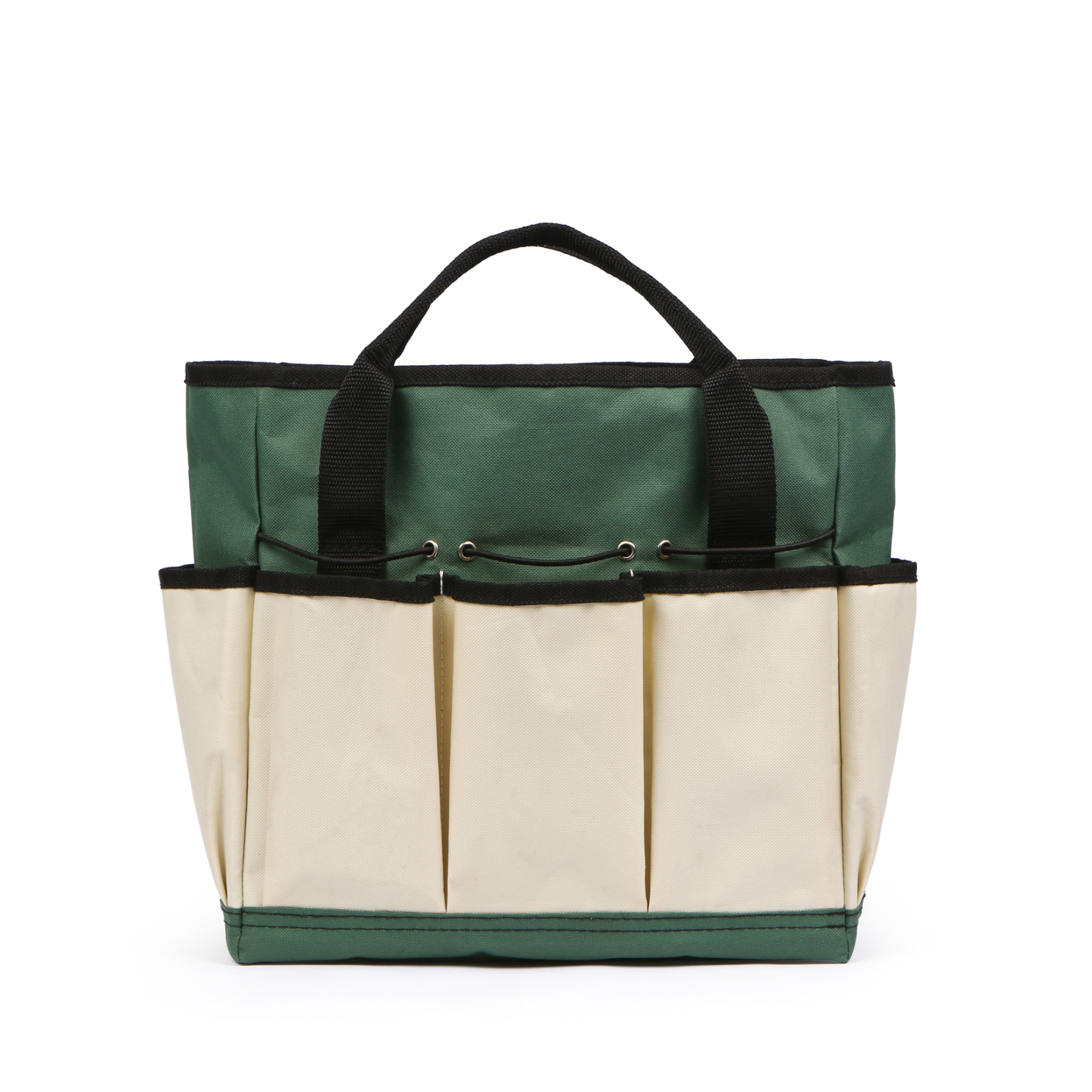 Personalisierte 2-8 Namen & Text Gartentasche Blume Hand in Hand Familie große kapazität Gartentasche für Gartenwerkzeug nähen