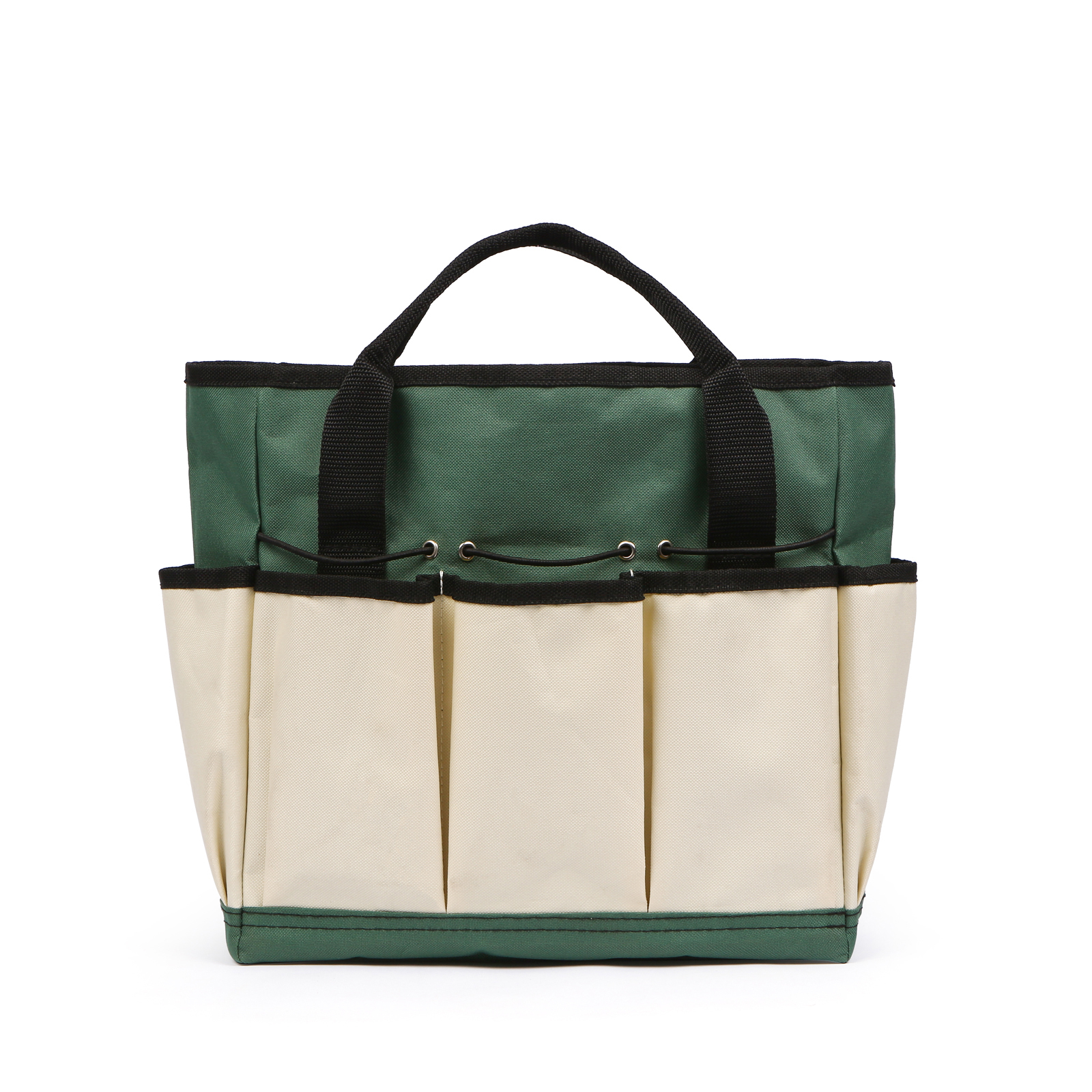 Personalisierte 2-8 Namen & Text Gartentasche Blume Hand in Hand Familie große kapazität Gartentasche für Gartenwerkzeug nähen