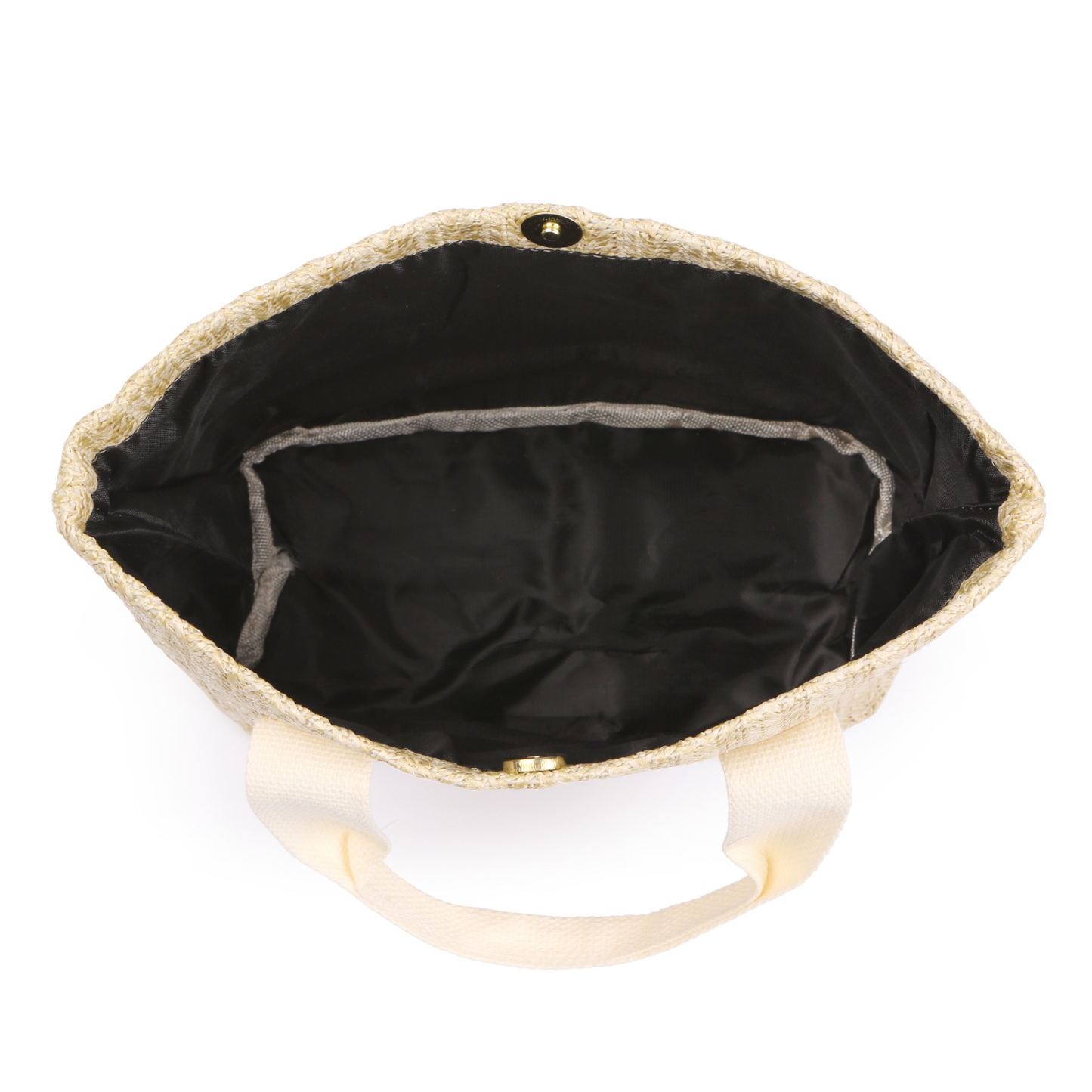 Personalisierbarer Name in 5 Stile Stroh Leinen Damen-Tasche