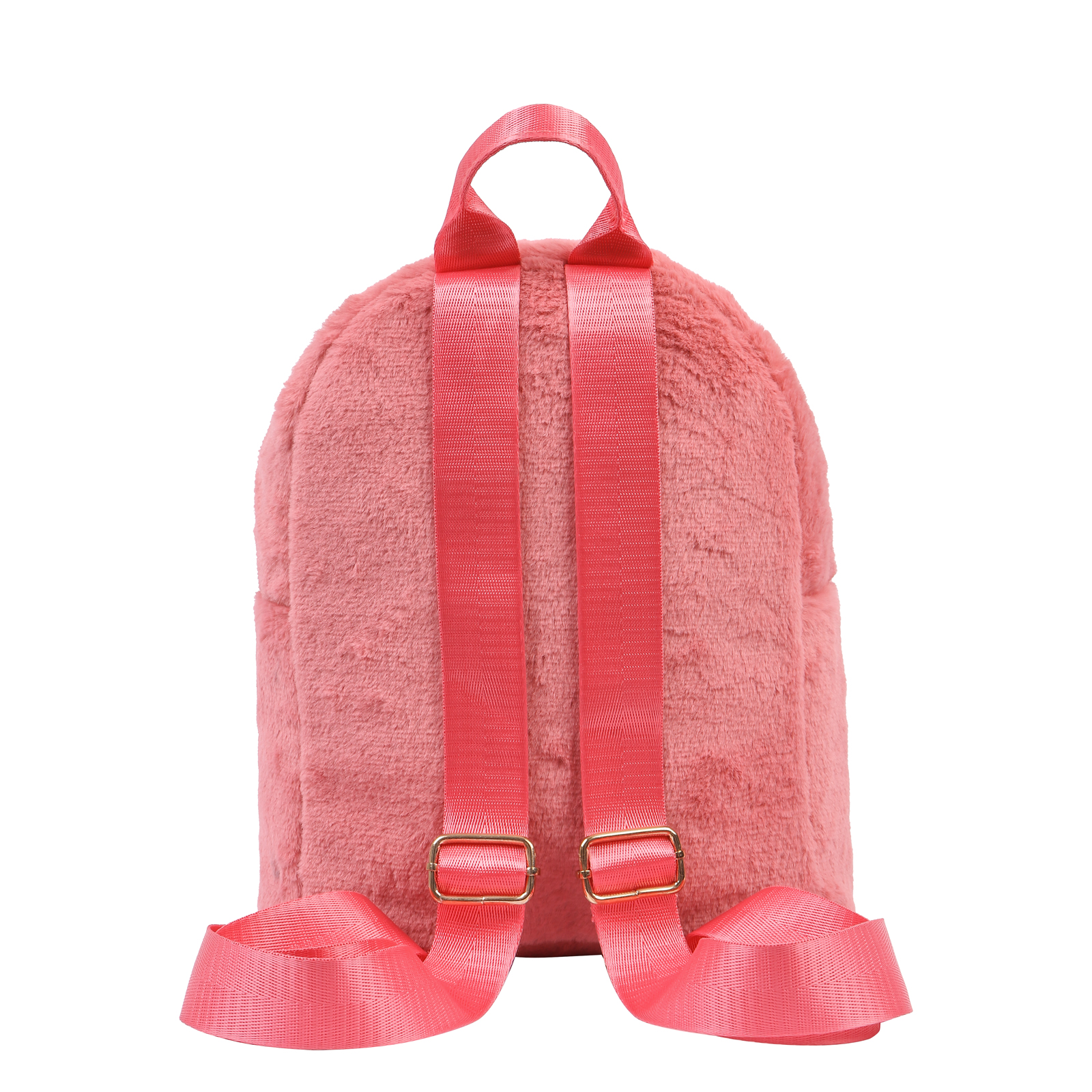 Personalisierter Name Plüsch-Stickerei Rucksack - Schultasche mit Kaninchen und Schweif-Motiv für Kinder