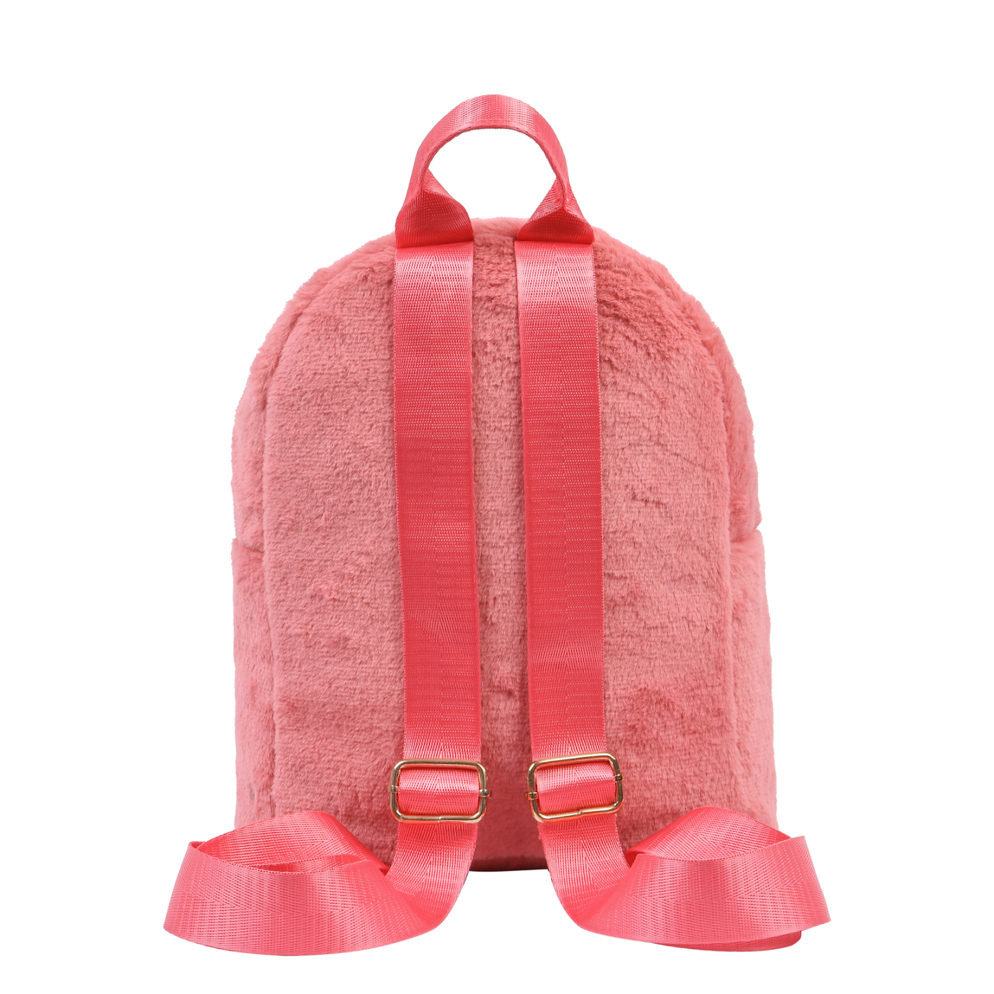 Personalisierter Name Plüsch-Stickerei Rucksack - Schultasche mit Kaninchen und Schweif-Motiv für Kinder
