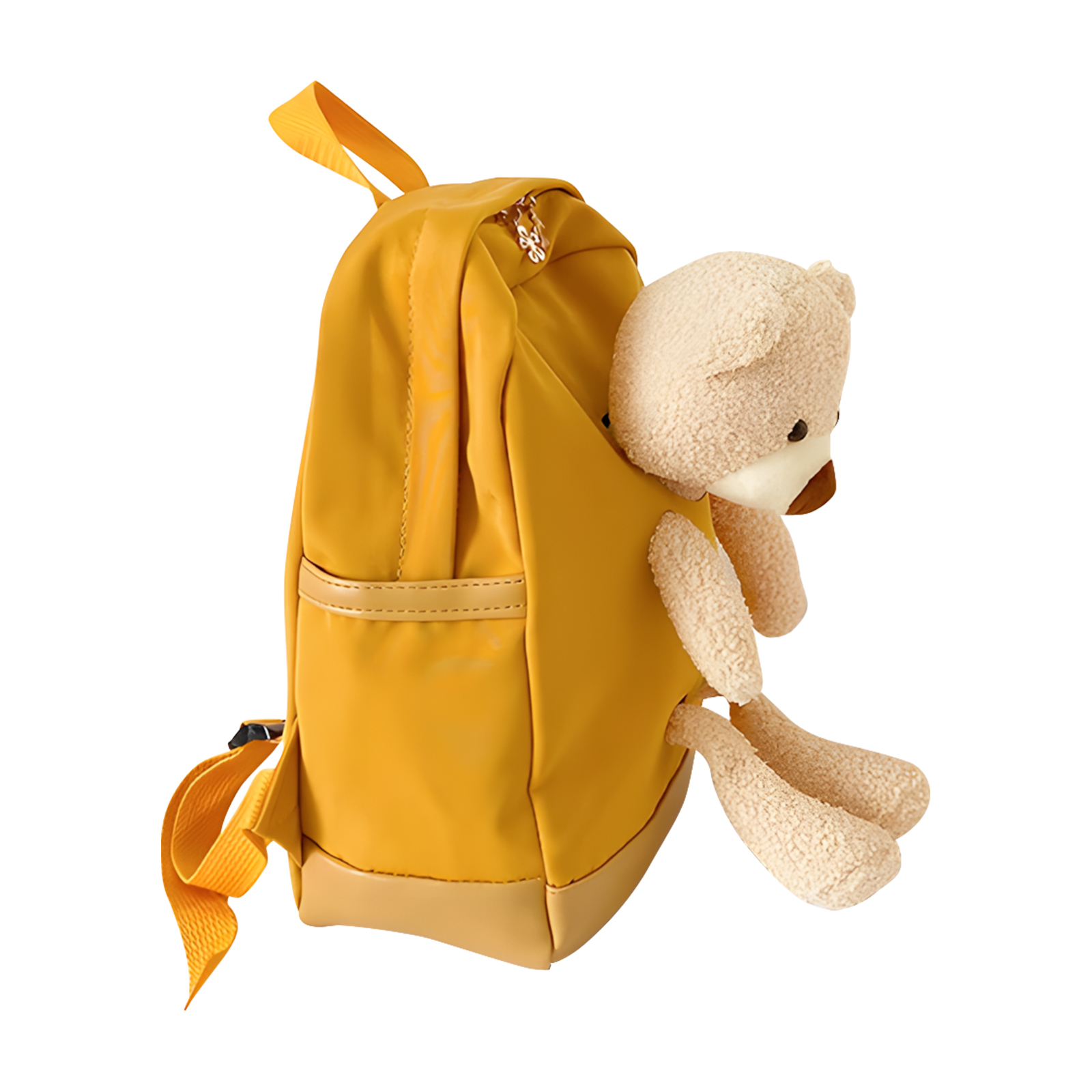 Personalisierte Name Rucksack Schüler Schultasche in 5 Farbe mit Bär