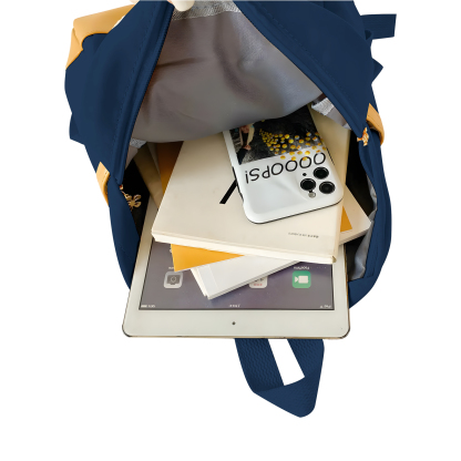 Personalisierte Name Rucksack Schüler Schultasche in 5 Farbe mit Bär