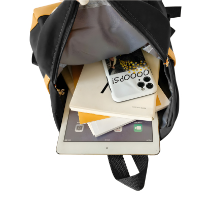 Personalisierte Name Rucksack Schüler Schultasche in 5 Farbe mit Bär