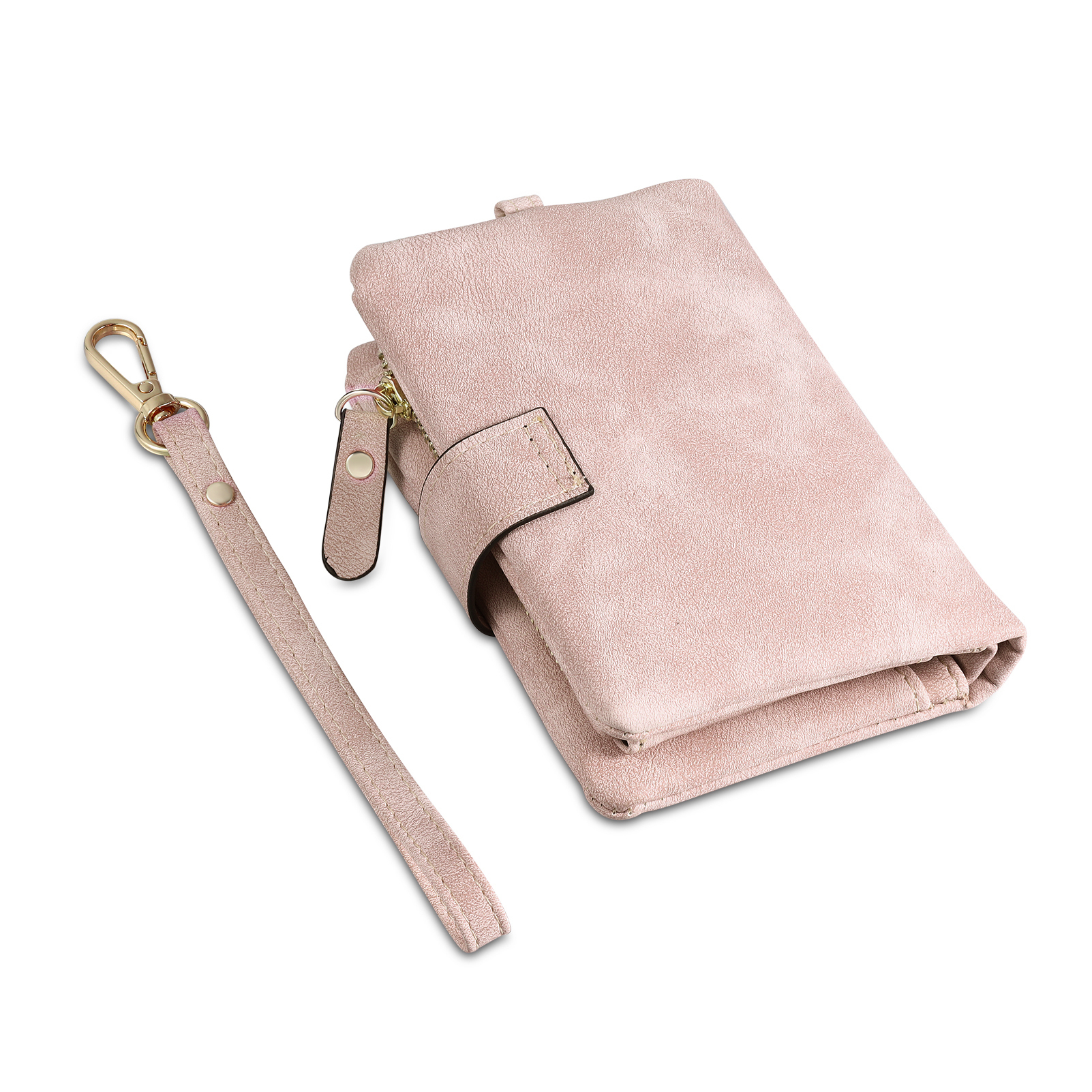 Damen Personalisierte 3-7 Namen mit Hand & Schmetterling & Blumen PU Leder Geldbörse