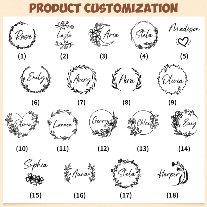 Personalisierte mit 1 Name PU-Leder Geldbörse – Stil trifft Individualität