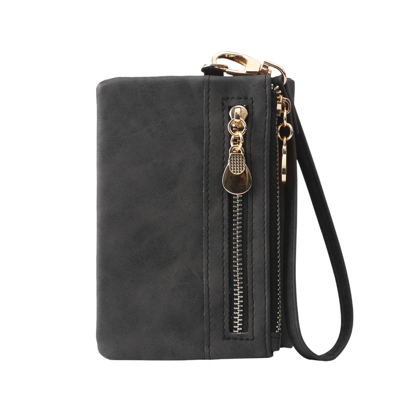 Damen Personalisierter Name & Geburtsblume PU Leder Geldbörse 