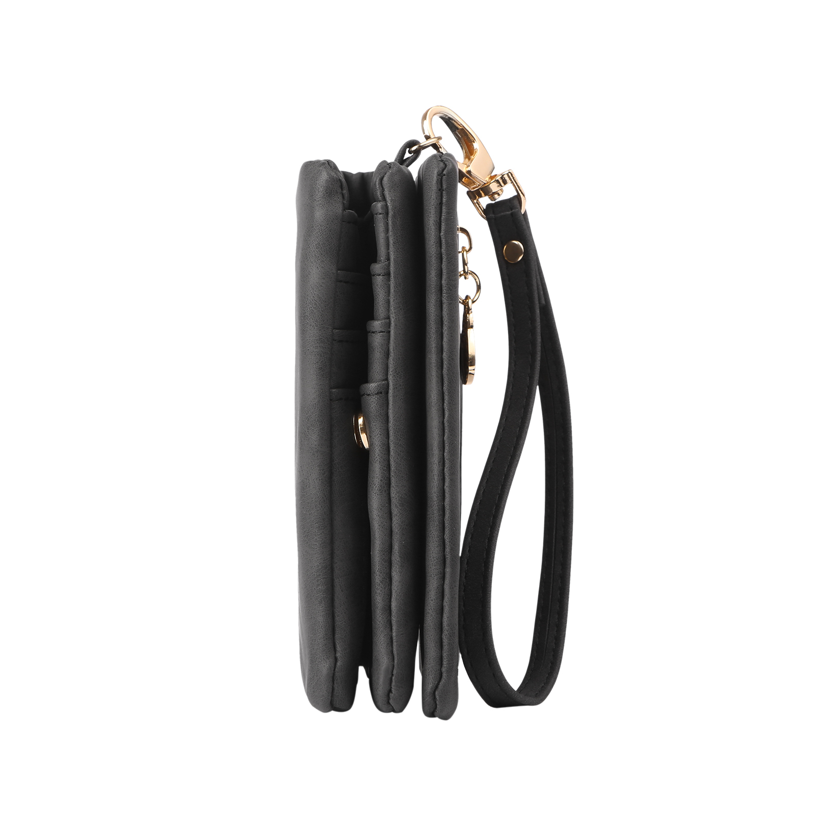 Damen Personalisierter Name & Geburtsblume PU Leder Geldbörse 